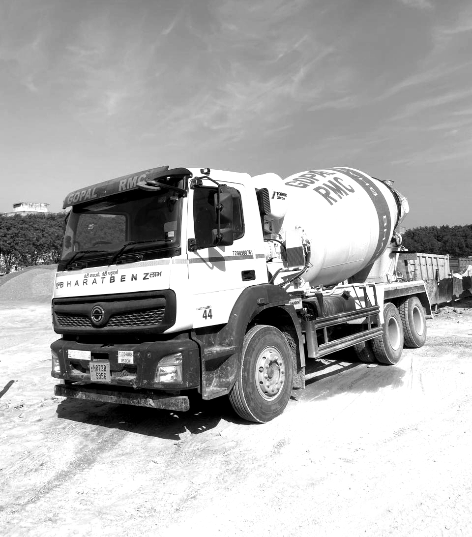 transit mixer bharatbenz